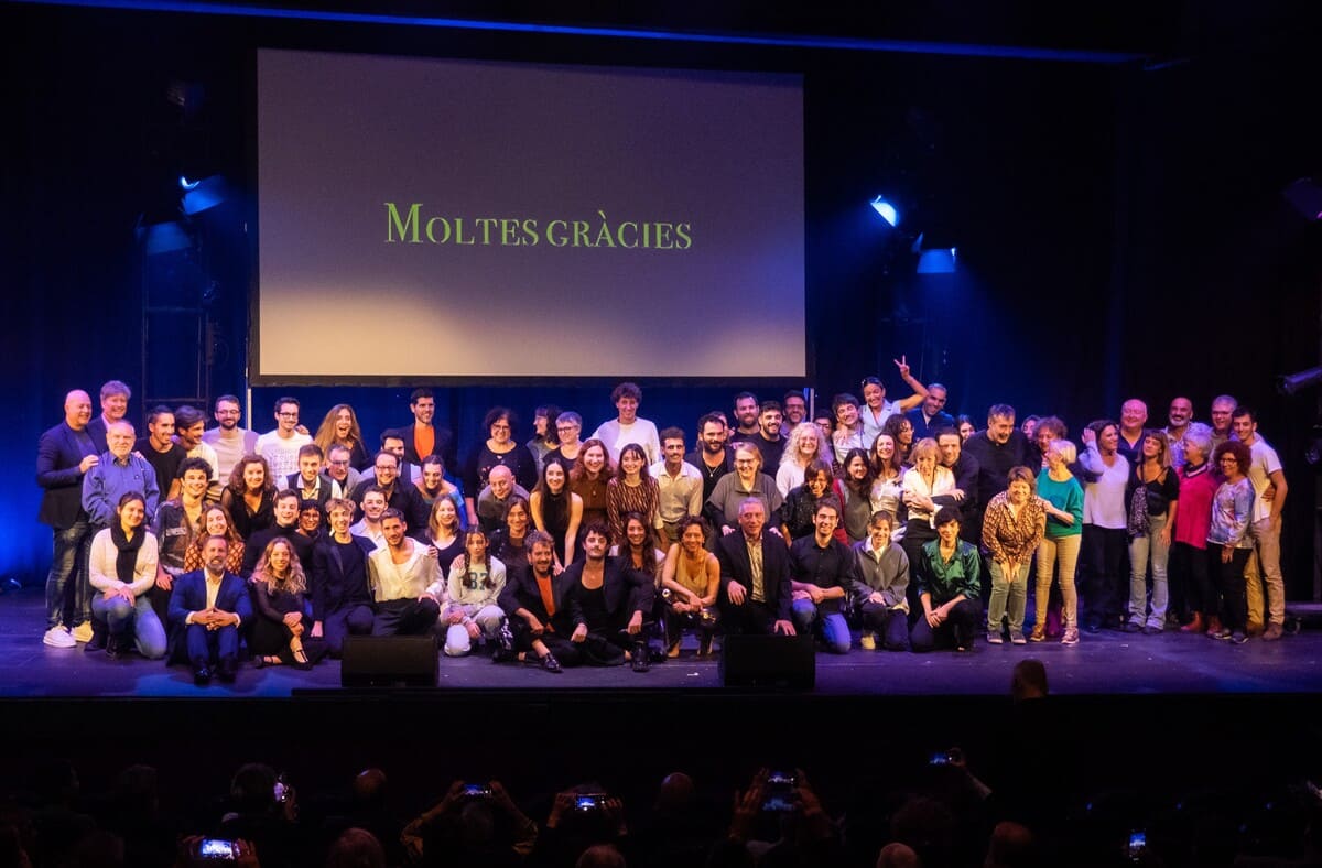 Amb Marc Andurell, Marc Udina, Bittor Fernández, Pol Sanuy, Anna Alborch, Marc Gómez i Ferran Castells Moltes gràcies - Equip Lazzigags